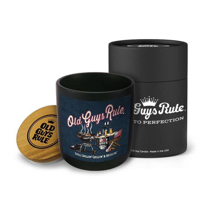 Old Guys Rule - Bougie Toujours au Barbecue pour la vente par Uncommon Flame