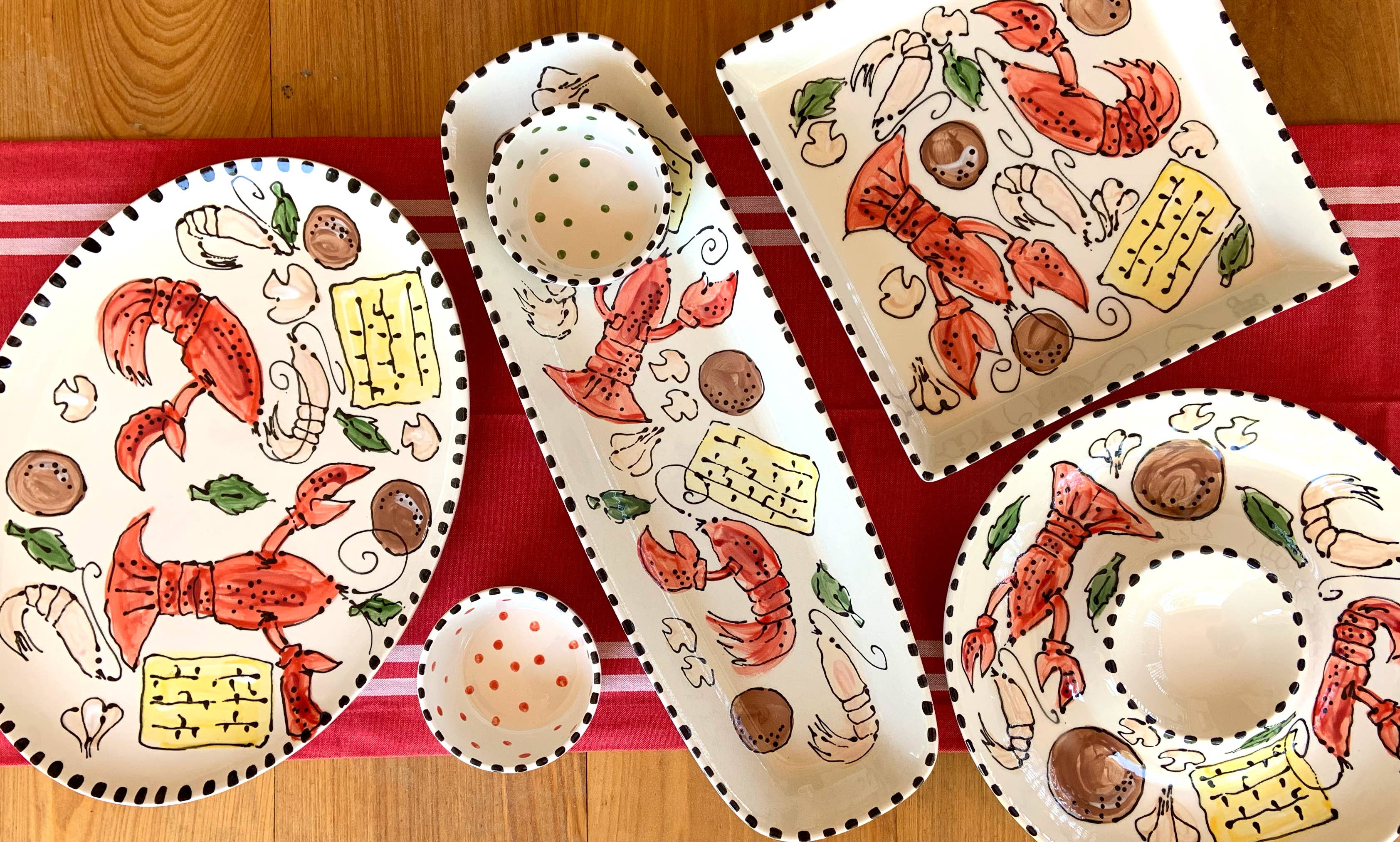 Magnolia Creative Co. - Wholesale Serving Tray - Crawfish Bread Tray1