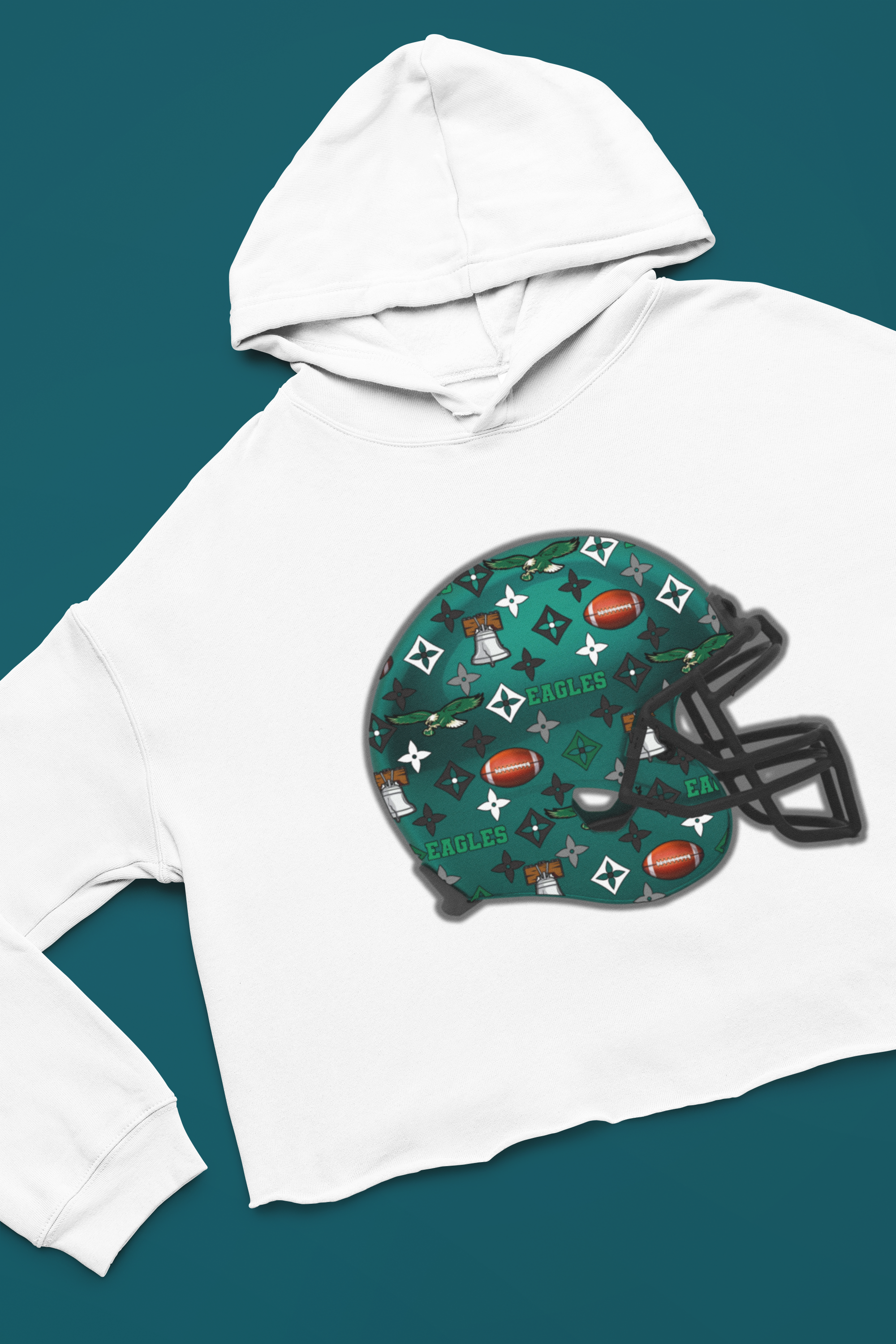 By Jodi LLC - Venta al por mayor Sudadera estampada - Mujer -  Camiseta con estampado Helmet Pro Football, camiseta, camiseta sin mangas, sudadera  2
