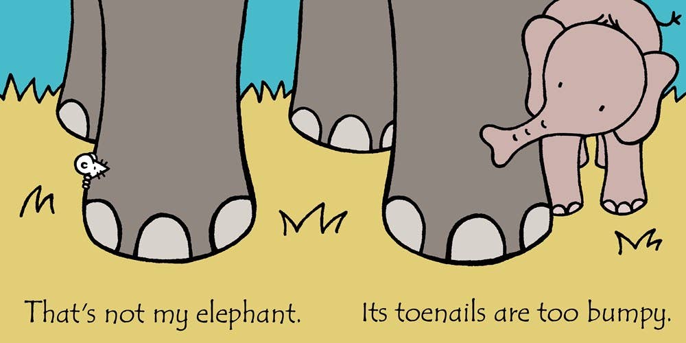 HarperCollins - Wholesale Baby & Toddler Book (0-2) - That's Not My Elephant. : Usborne2