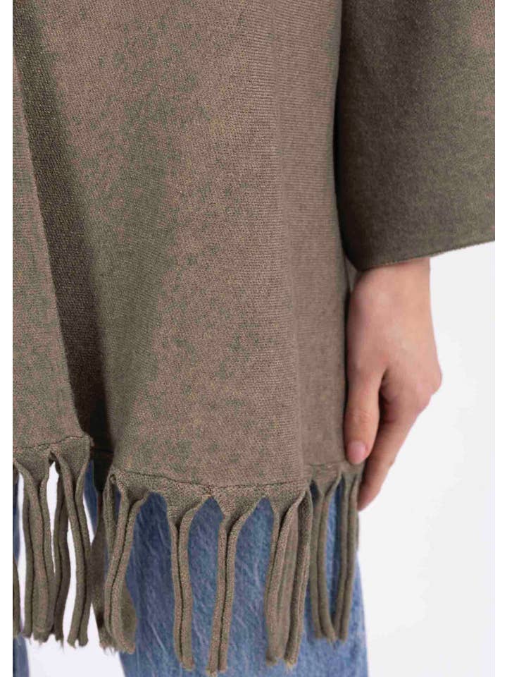 LINEN & COTTON HOUSE - Vente Poncho – femme - 8332 PONCHO FALL WINTER CLOTHING 3