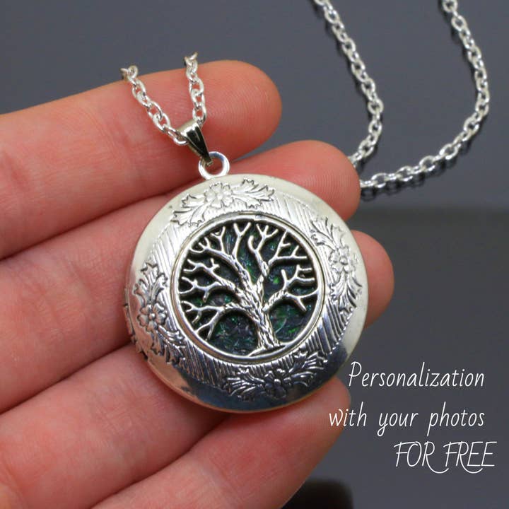 Tree Of Life Necklace, Romantic Gift Idea, Family Locket for wholesale by SomeBijoux4You