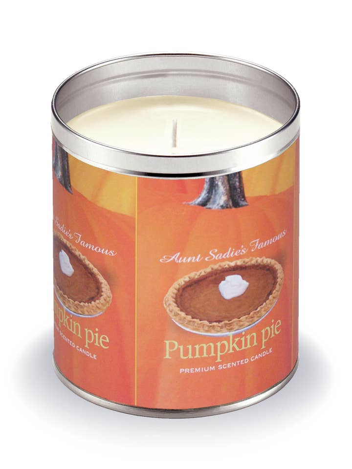 Baked Pumpkin Pie Candle for wholesale by Aunt Sadie's Candles