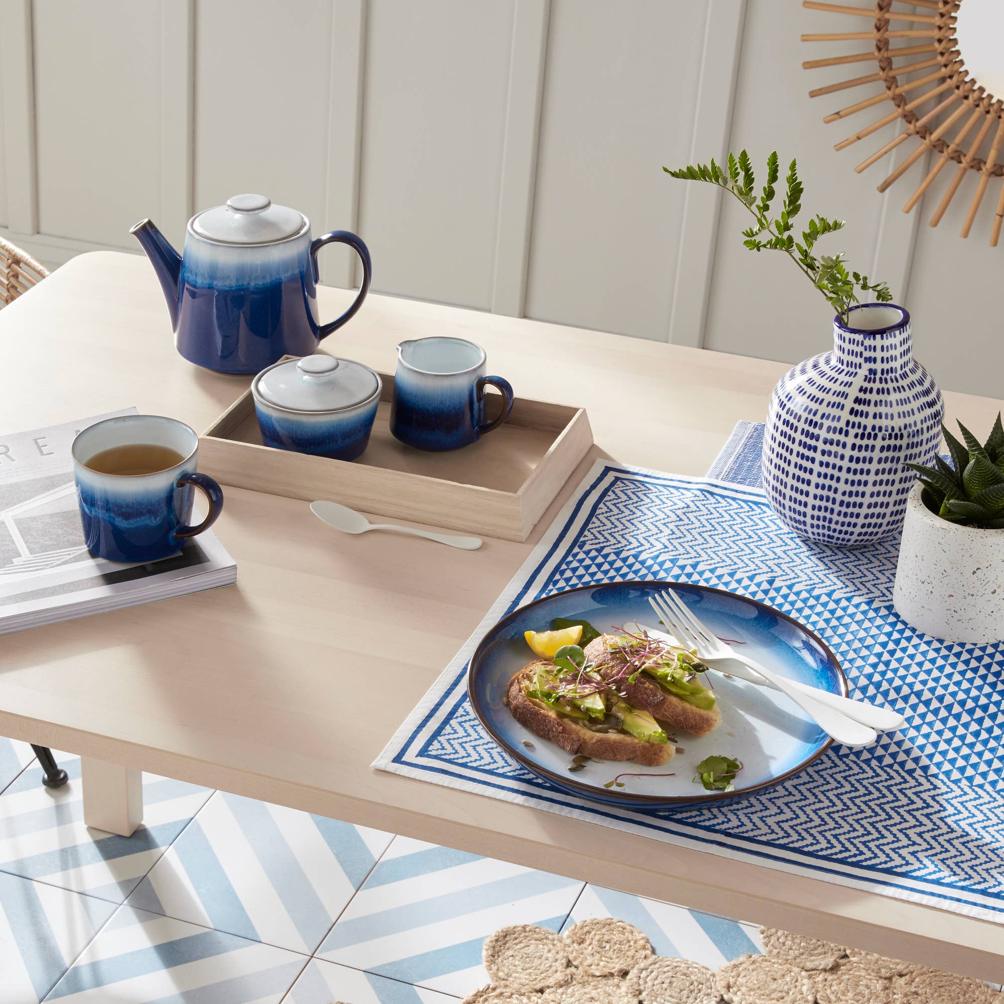 Denby - Vente Théière - Théière Blue Haze6