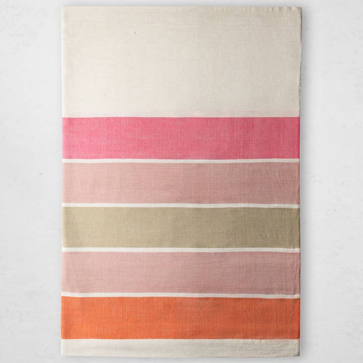 Omo Shower Curtain - Cerise for wholesale by Bolé Road Textiles