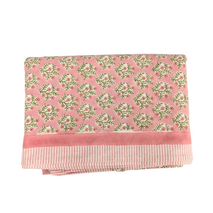 Emily roze rechthoekige tafellaken voor wholesale door LNH EDIT