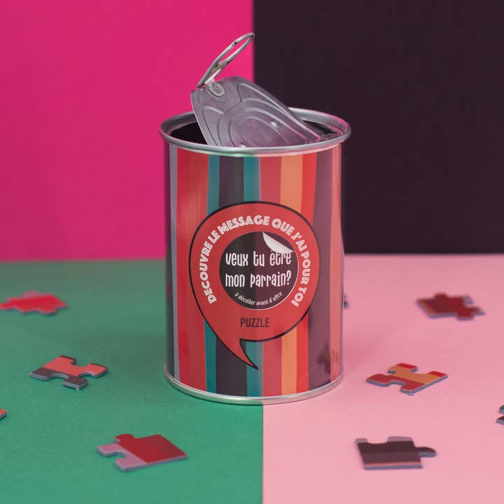 Surprise puzzle "Will you be my godfather?" Original request for wholesale by Bwat