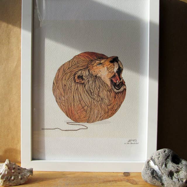 Unravel Me // Signed Print for wholesale by Sandra Dieckmann