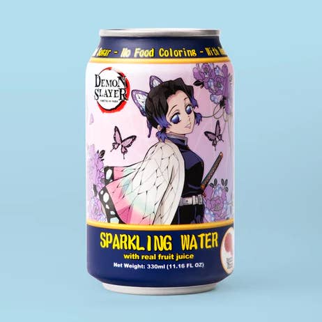 Demon Slayer Mousserende Vand Litchi Smag 11,16 oz 24P for engroshandel hos Sahara Stock & Go wholesale