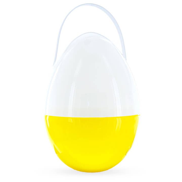 BestPysanky - Wholesale Decorative tabletop object - Large Chick Jumbo Size White and Yellow Plastic Easter Egg4