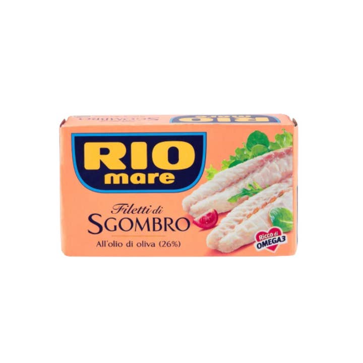 Rio Mare Fillets of mackerel in olive oil 125g for wholesale by Made in eatalia