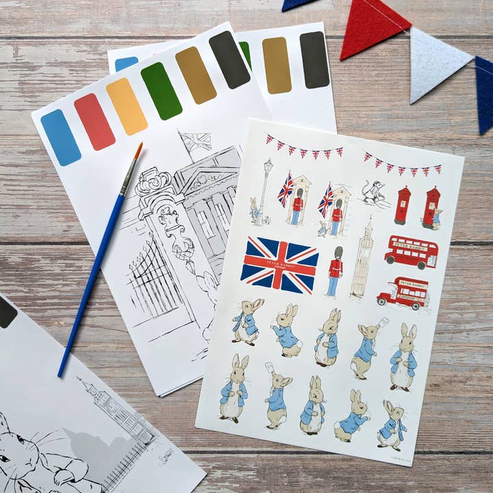 Robert Frederick Ltd - Wholesale Art Set - Kids & Baby - Peter Rabbit Paint Palette Art Set - For Ages 3 to 8 Years - Just Add Water1