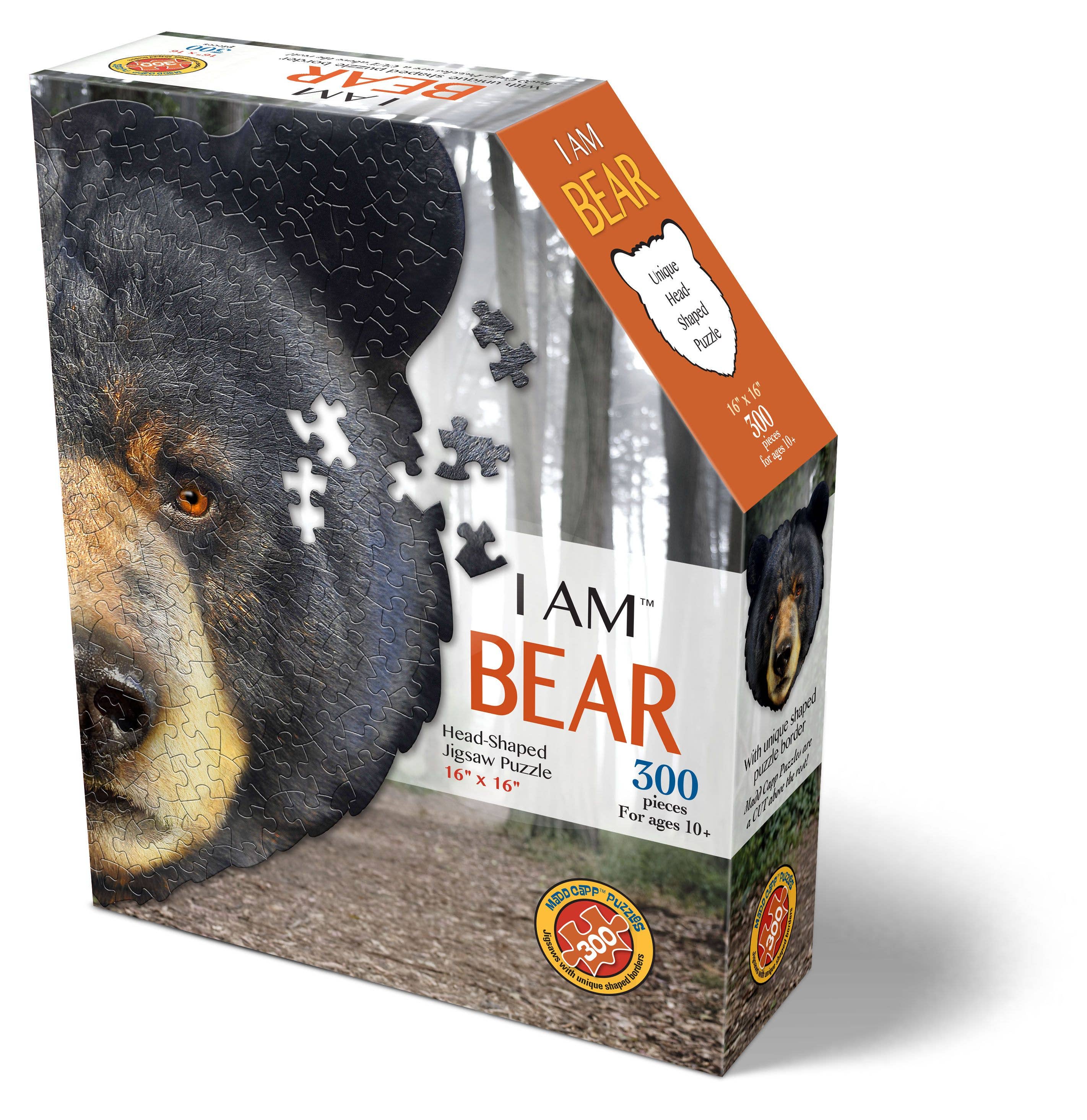 Madd Capp Games & Puzzles - Wholesale Puzzle - Adult - I AM BEAR 300pc adult jigsaw puzzle, eco-friendly gift!1