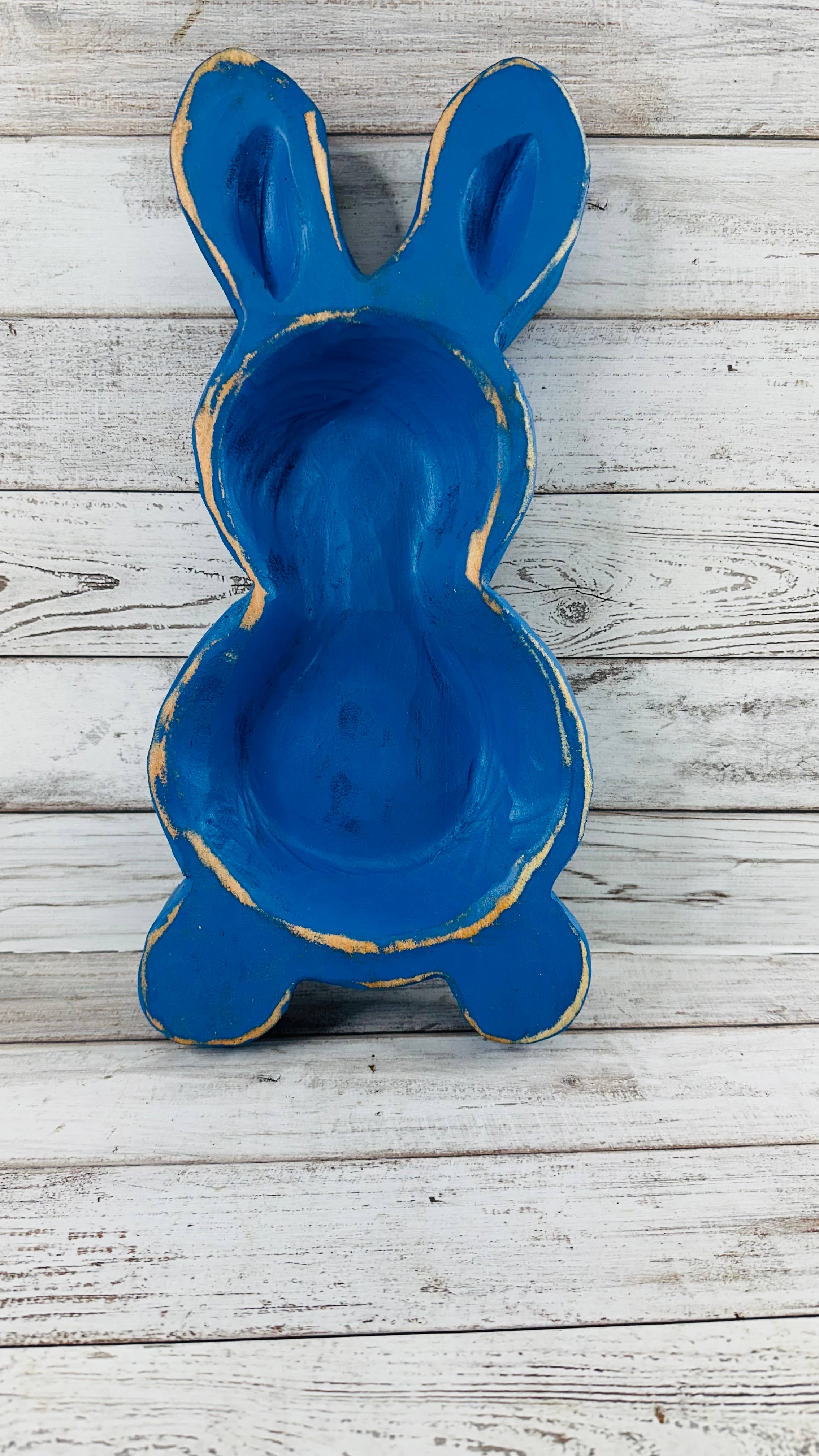 VALENTINA IMPORTS INC - Wholesale Candle Holder - Easter Rabbit Dough Bowl  Candle Ready 7