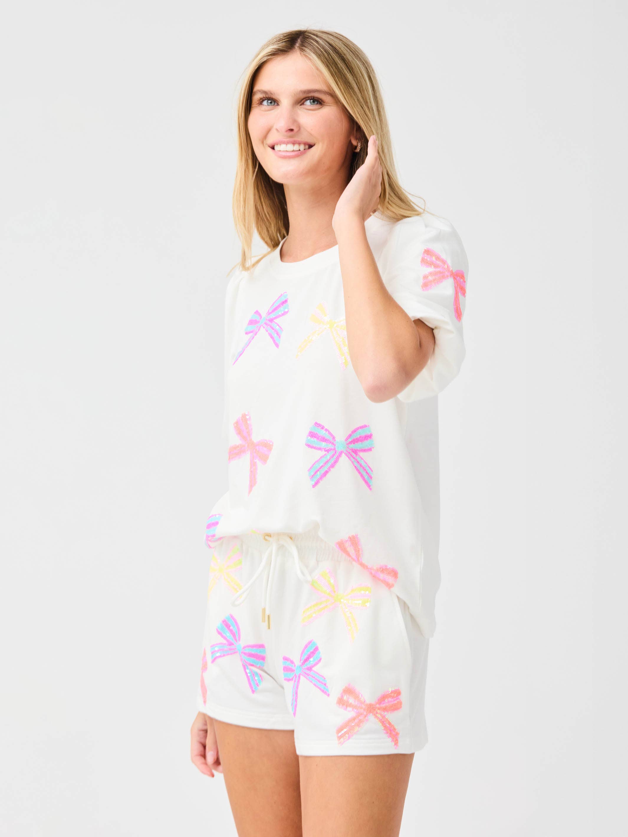 Mary Square - Wholesale Lounge Set - Women's - Tina Sequin Set | Bows1