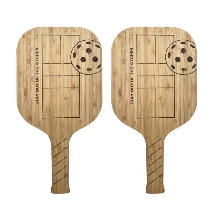 Fox Run Brands - Vente Planche à découper - Planches à charcuterie Fox Run Pickleball Paddle, ensemble de 2 14,5 pouces