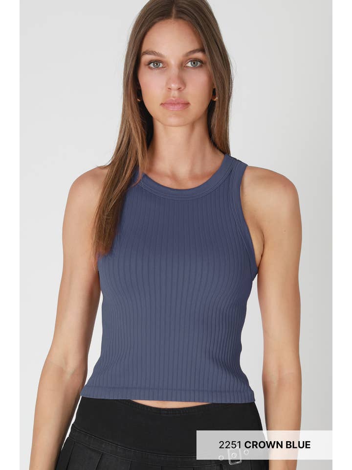 NIKIBIKI - Wholesale Tank Top - Women's - NS8325 - Wide Ribbed Tank Top38