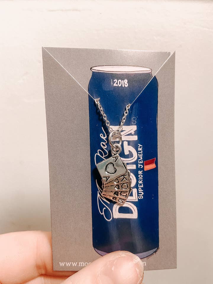 Straight Flush Necklace for wholesale by Moon Rae Design Co