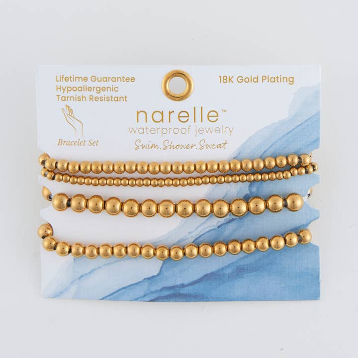 Howard's – wholesale Jewellery set – Narelle Waterproof Stretch Ball Bracelet4