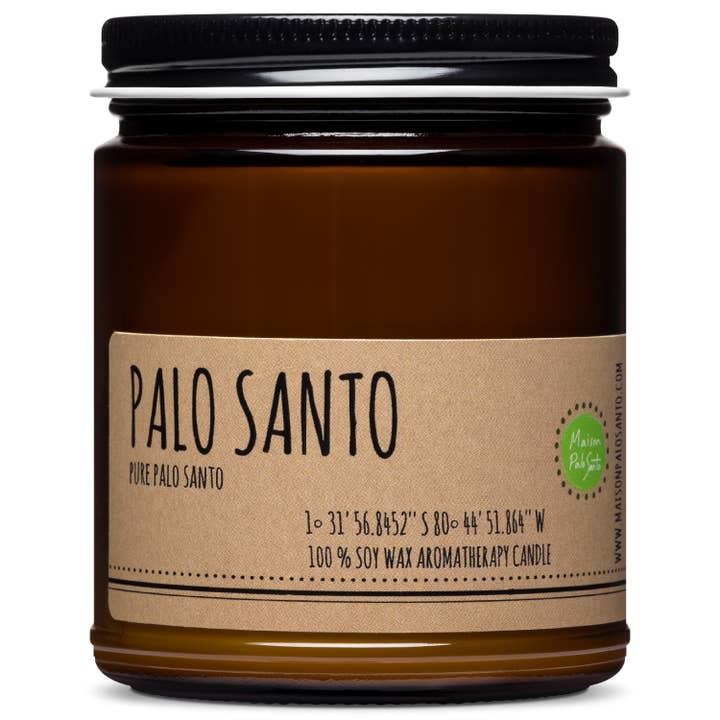 Pure Palo Santo aromatherapie kaars - 9oz voor wholesale door Maison Palo Santo®