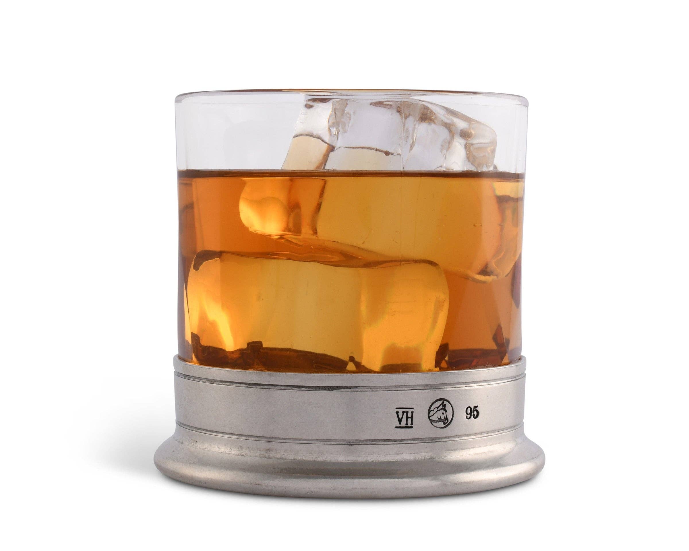 Vagabond House - Venta al por mayor Copas de cóctel/licor - Vaso bajo Double Old-Fashioned con vidrio estampado1