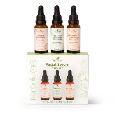 Facial Serum Trio Set for wholesale by Essentially Oil'd Australia