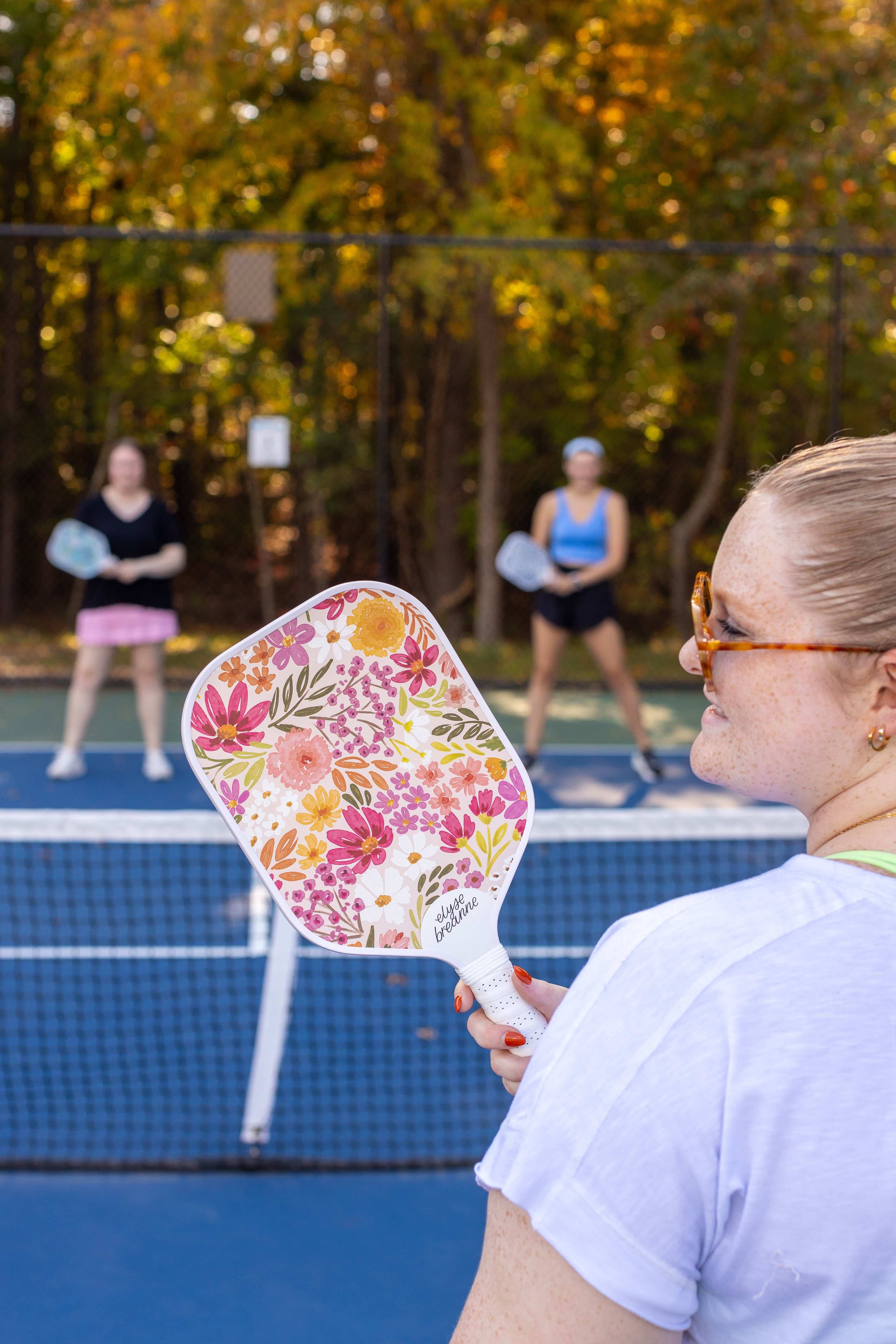 Elyse Breanne Design - Wholesale Sports & Outdoor - Primrose Petals Pickleball Paddle4