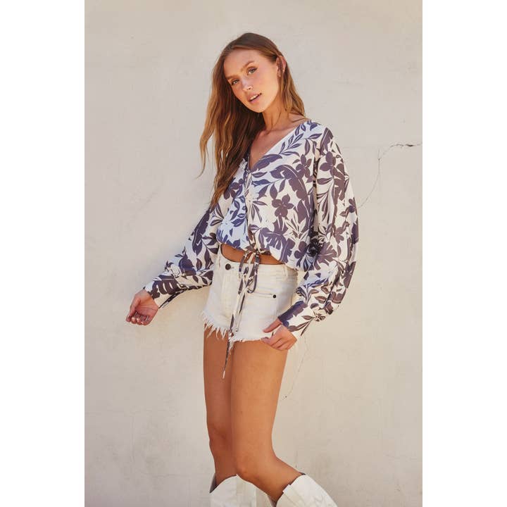 Top en surplis Make It Easy (1) pour la vente par Dress Forum