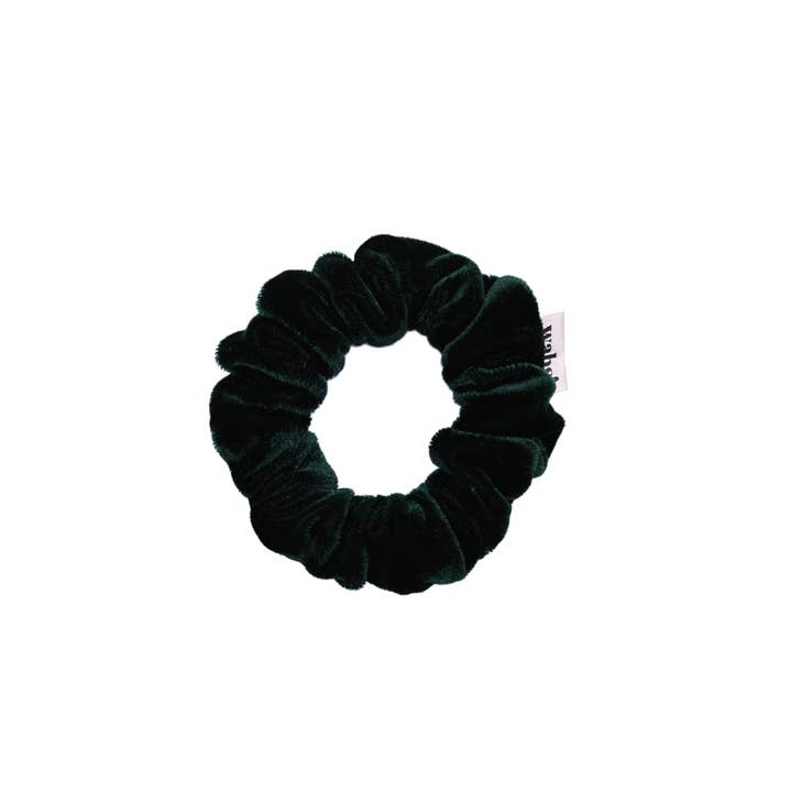 What a bun! - Wholesale Scrunchie - Women's - Waldgrünes Samt-Haargummi2