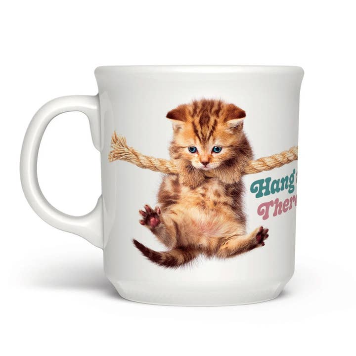 Fred & Friends - Wholesale Coffee Mug - Say Anything Mug - Hang in There