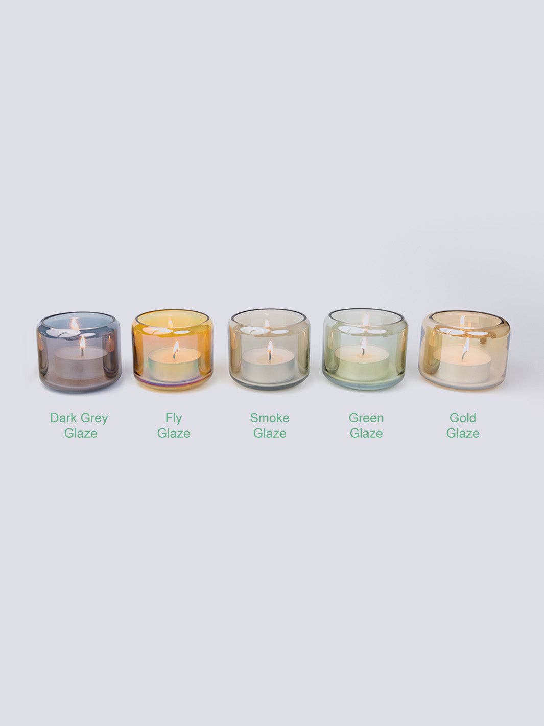 House of Roya Ltd – wholesale Jar/filled candle – Glaze Votive with Iridescent Finish4