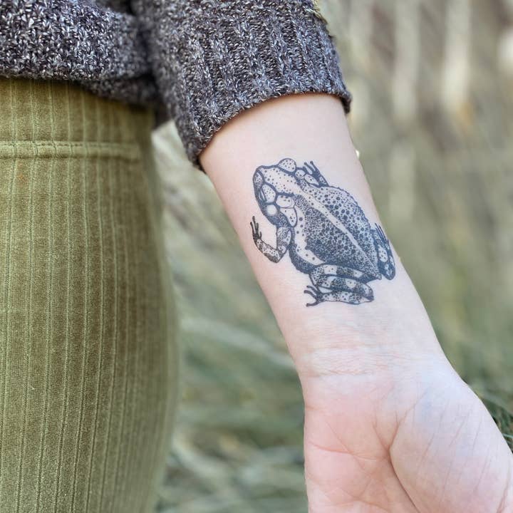 NatureTats - Wholesale Tijdelijke tattoo - Pad tijdelijke tattoo3