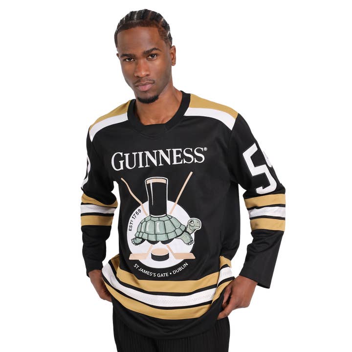 Guinness Tortoise Hockey Jersey for wholesale by James Trading Group INC