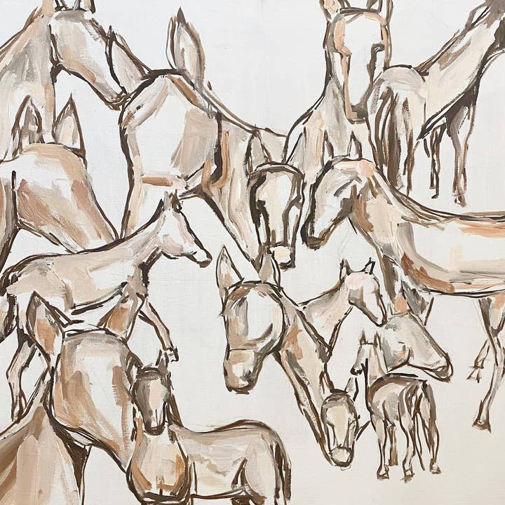 Die Pferde für den Großhandel von Erikalenaye