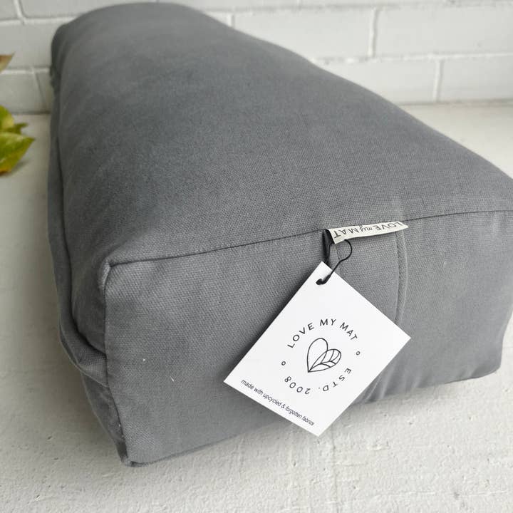 Love My Mat Yoga - Vente Brique et coussin de yoga - Traversin de yoga long et maigre3