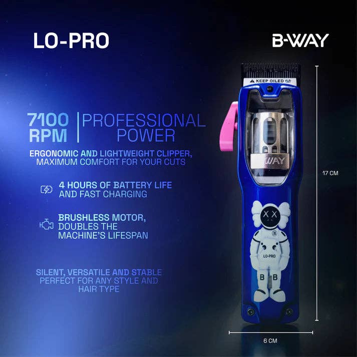 B-WAY USA - Wholesale Clippers - Men's - B-way LO-PRO Clipper1