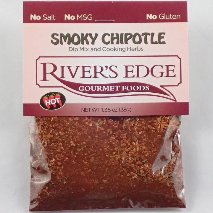 Smoky Chipotle Dip Mix for wholesale by River's Edge Gourmet Foods