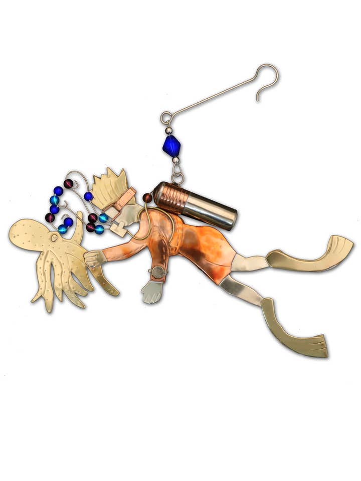 Scuba Friends Ornament for wholesale by Pilgrim Imports