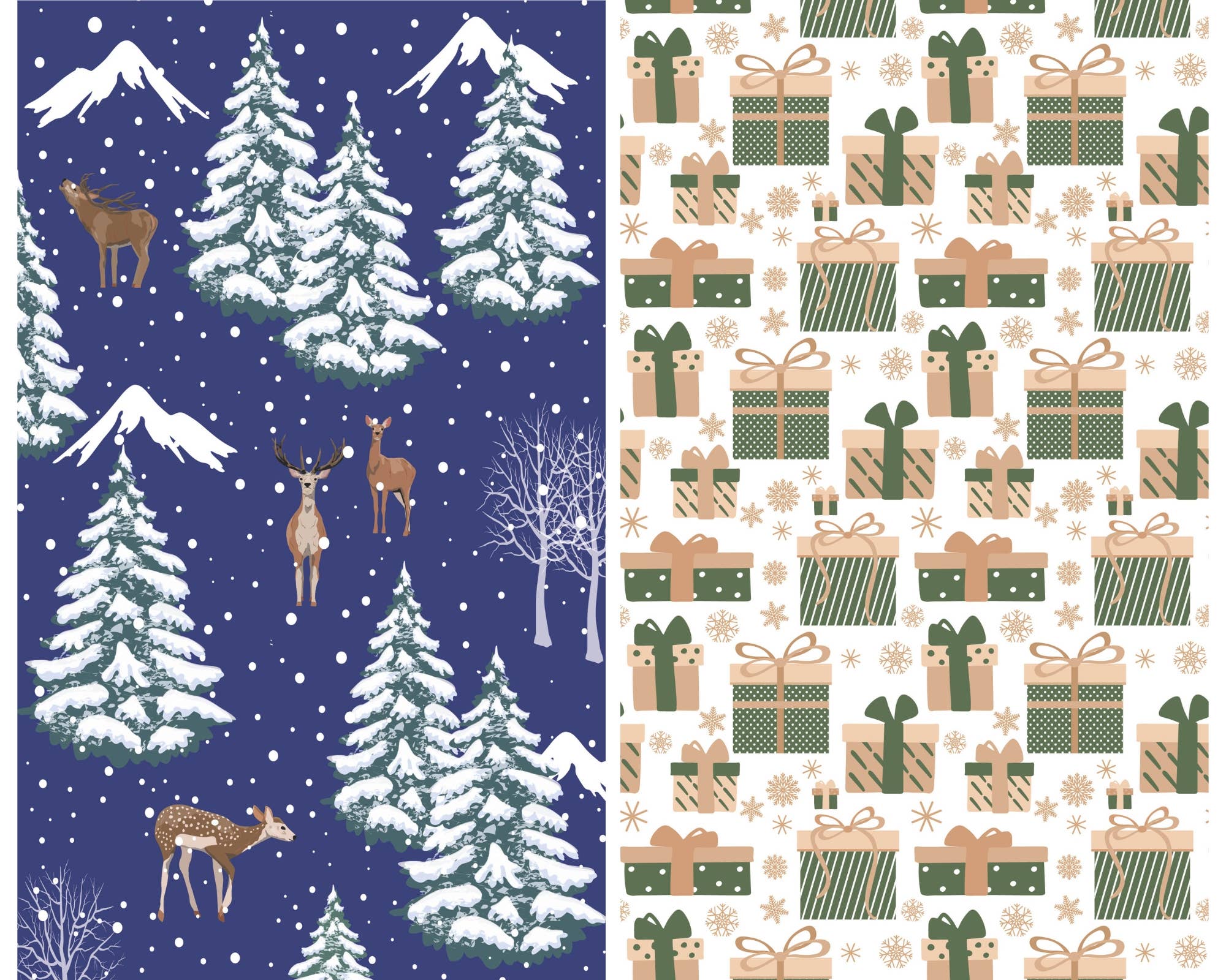 Buzzee - Vente Torchon - NOËL - Serviettes double face1