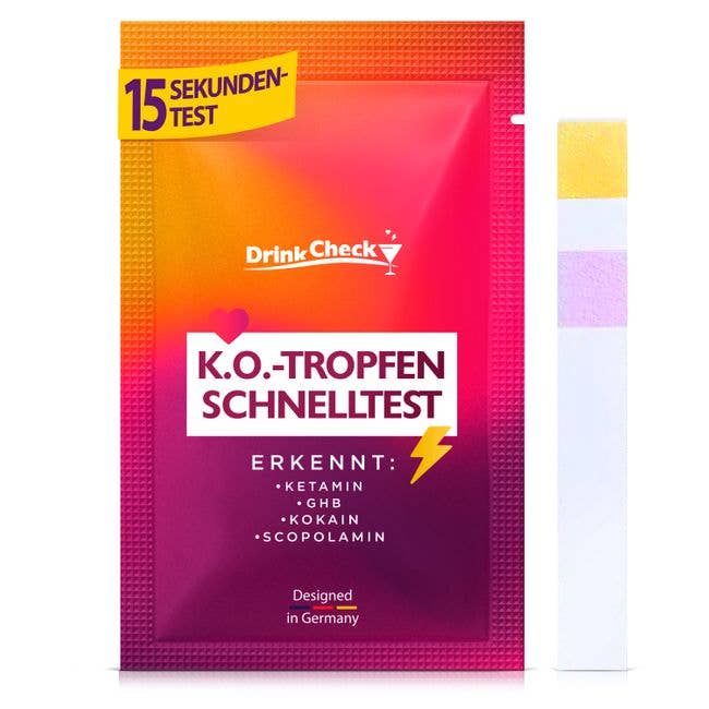 schutzoutlet - Wholesale Oral Supplement/Vitamin - DrinkCheck K.O. Drops Rapid Test0