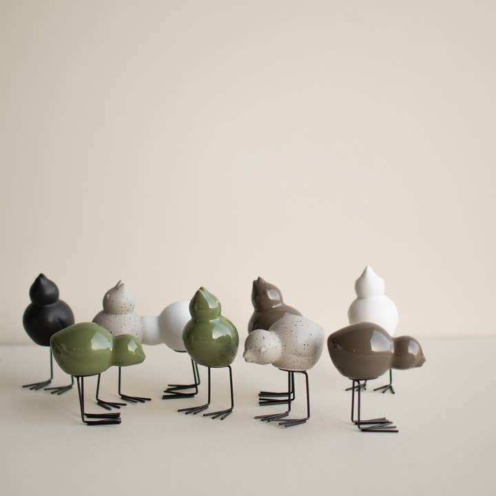 DBKD - Wholesale Decorative Figurine - SWEDISH BIRD (2-set) - mole dot 1