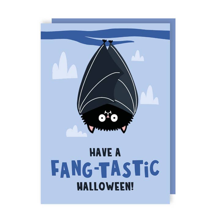 Fangtastic Halloween Card for wholesale by Lucy Maggie Designs