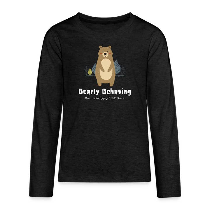 Bearly Behaving Kids Long Sleeve for wholesale by Mountain Gypsy Outfitters