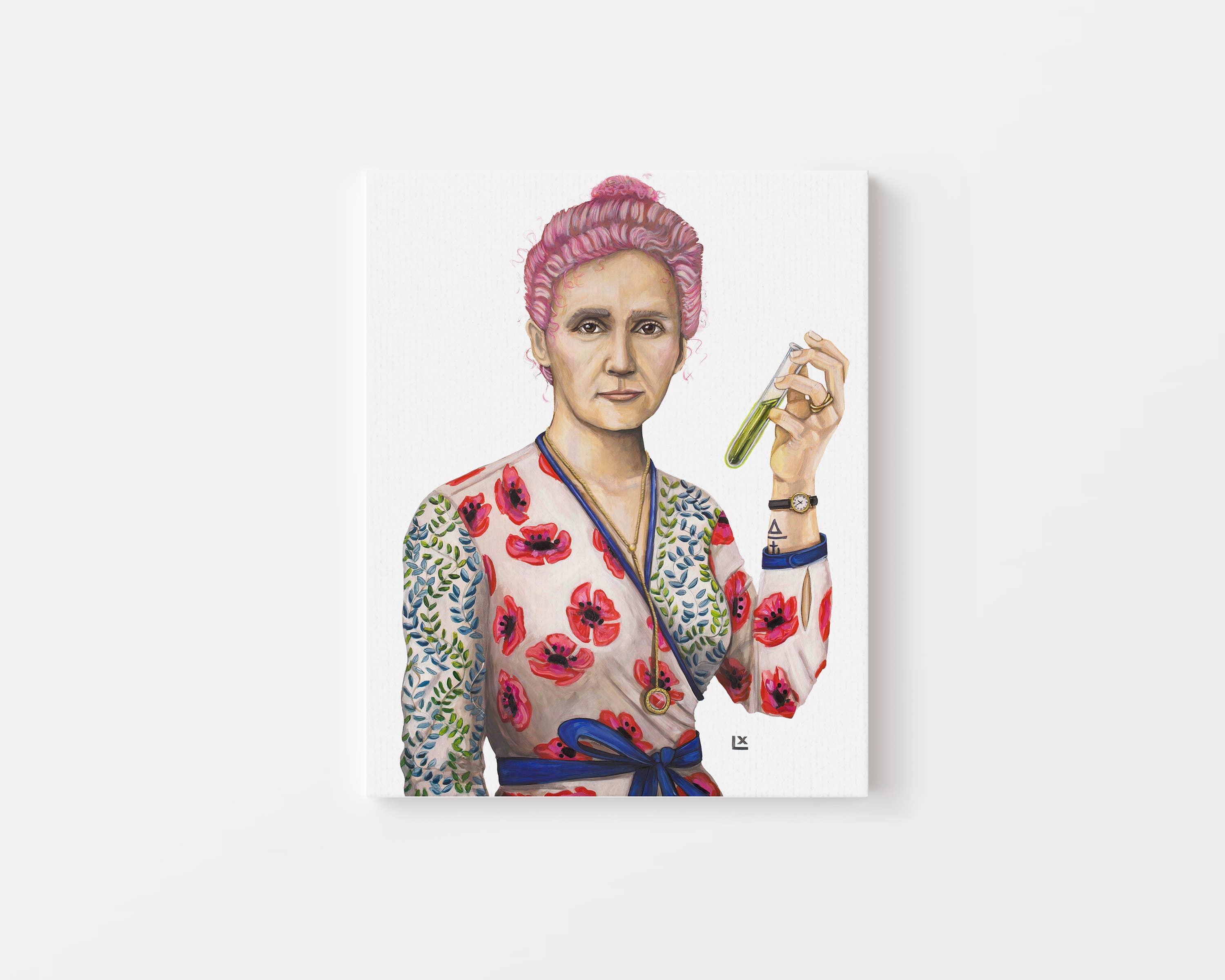 LX Artworks - Wholesale Art print - Marie Curie Canvas Print
