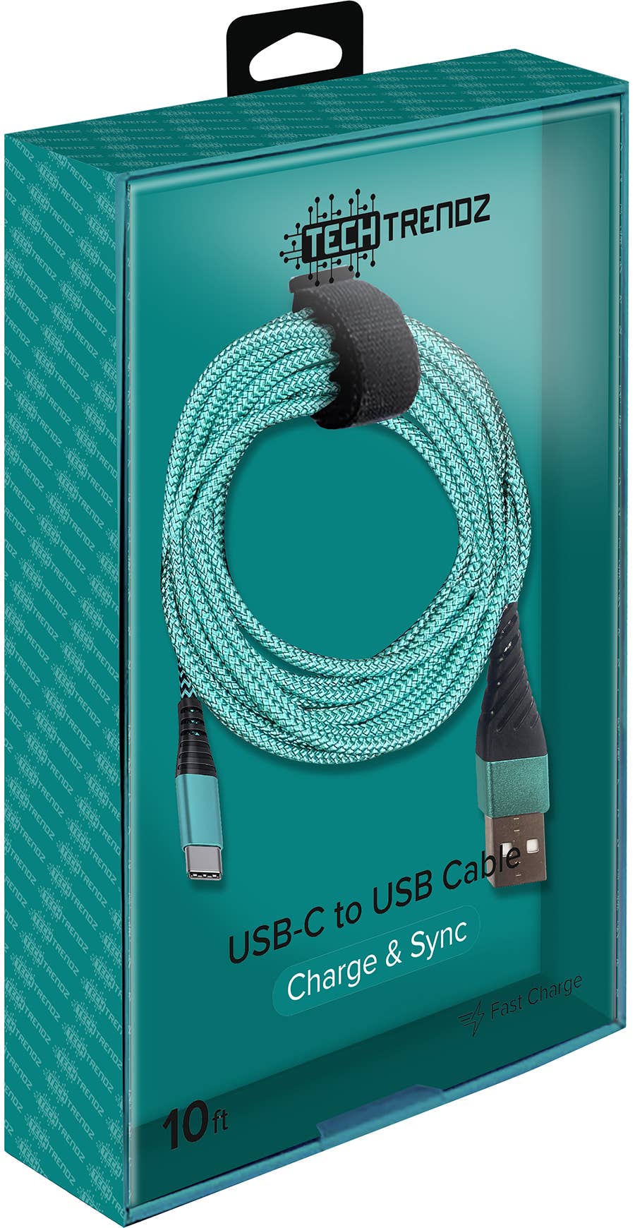 Tech Trendz - Wholesale Charging Cable - 10ft. Type C Fast Charging Cable1