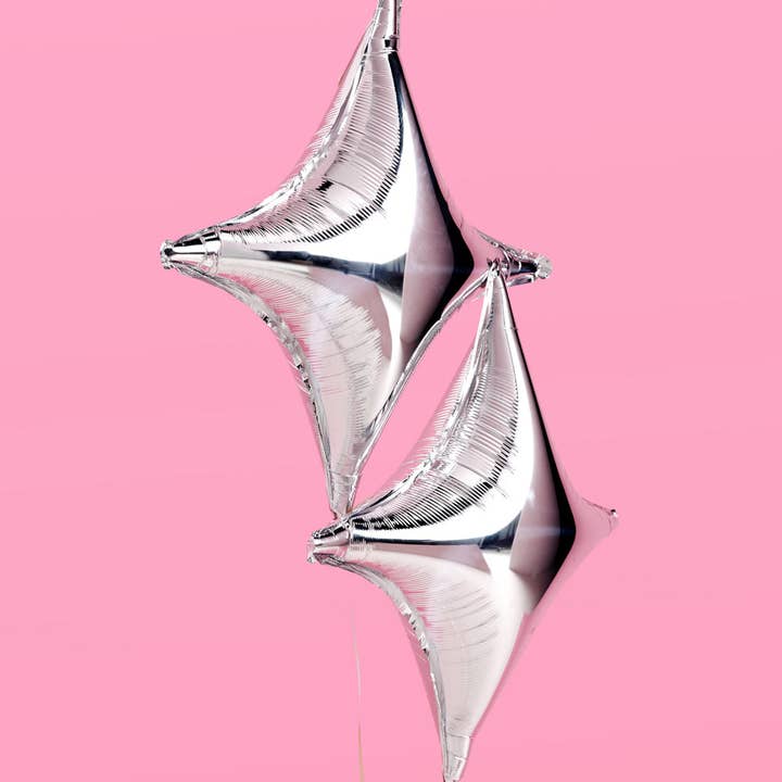 xo, Fetti - Wholesale Balloon - Silver Sparkle Balloon, Bday Party Decor, Bachelorette Party2