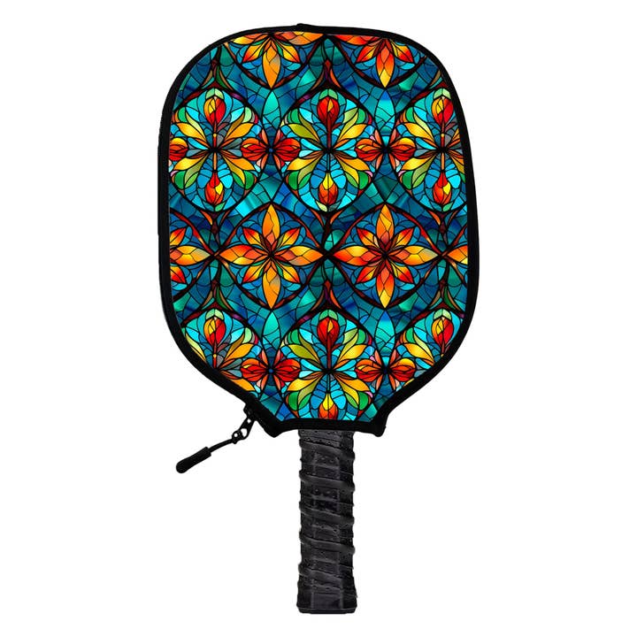 Housse Pickleball en vitrail pour la vente par PickleBallerz