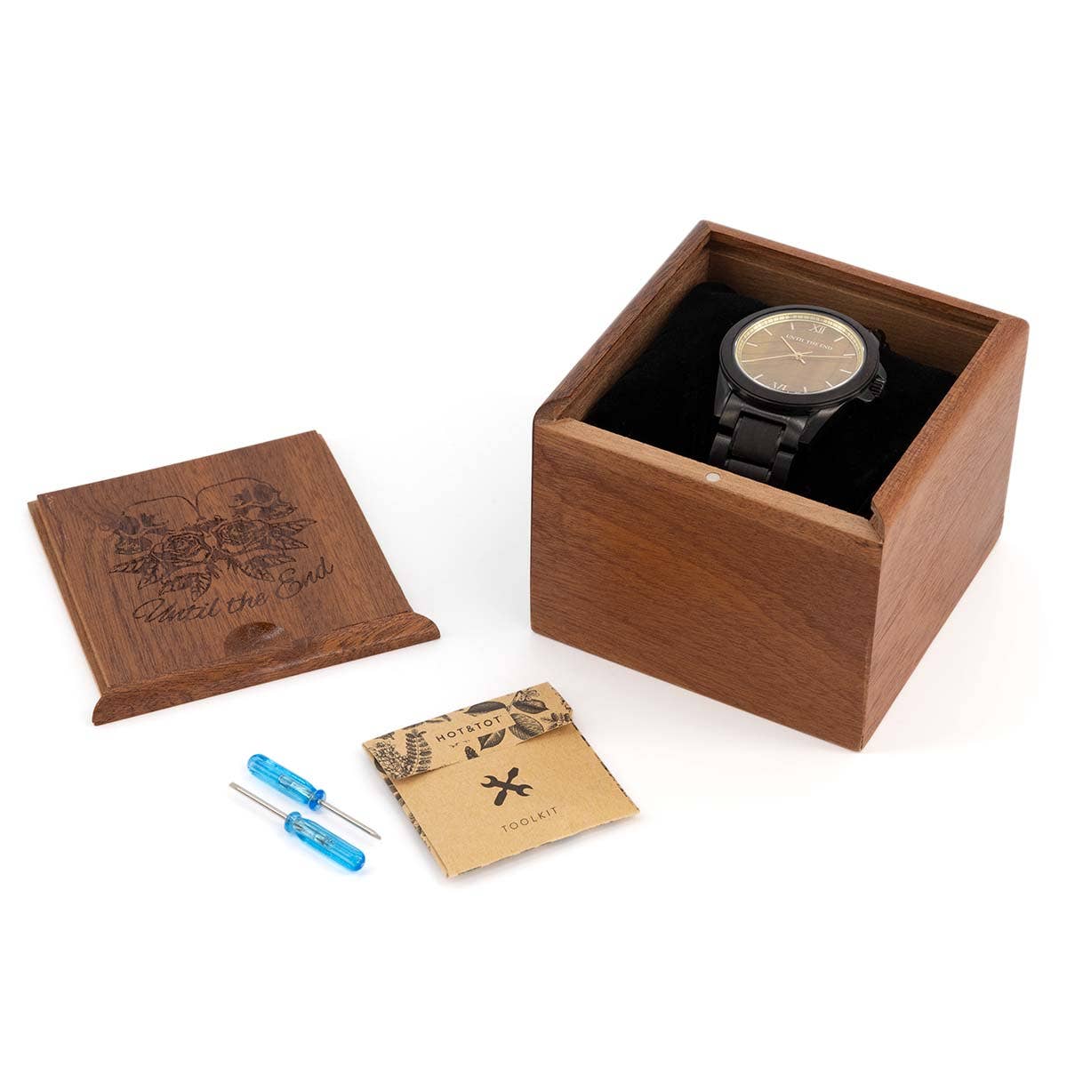 HOT&TOT – Engroshandel Armbåndsur - Herre – CENTAURI træur til mænd med labradoritsten | Swiss4