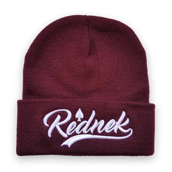 Toxico - Wholesale Beanie – Unisex - Rednek Script Beanie2