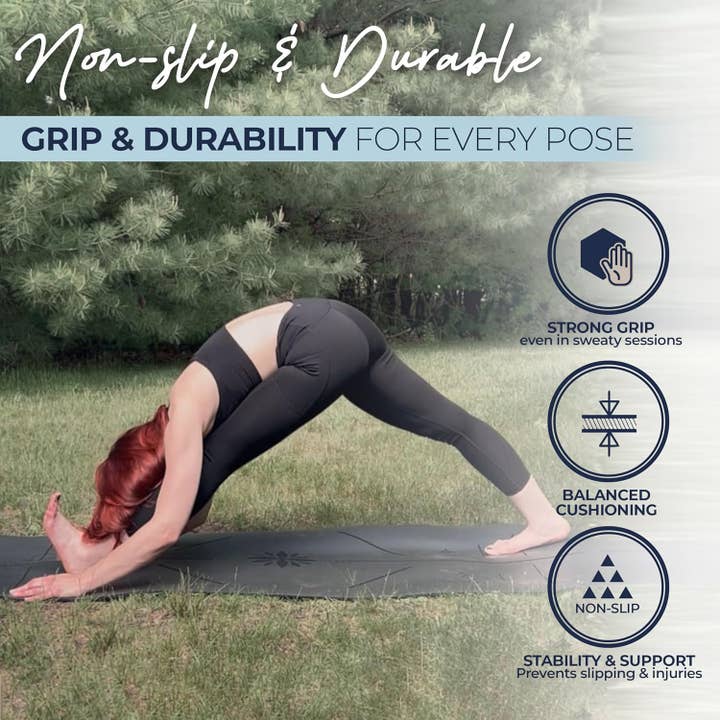 YO GAYO - Vente Tapis de yoga - Tapis de yoga haute performance Eco Balance - 5 mm2